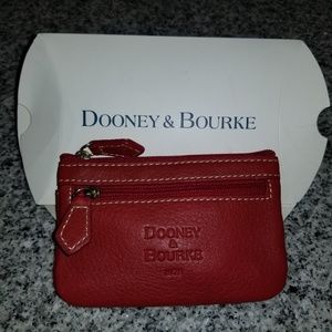 Dooney & Bourke Red coin, credit card wallet